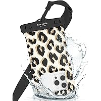 Kate Spade New York IP68 Floating Waterproof Phone Pouch - City Leopard