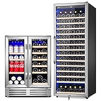 24 Inch Wine and Beverage Refrigerator and 24 Inch Wine Cooler Refrigerator