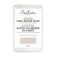 Bar Soap for all Skin Types Shea Butter Soap Shea Butter 100% Virgin Coconut Oil Cruelty Free Skin Care 8 oz
