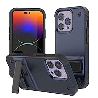 Punkcase for iPhone 14 Pro Max Case [Reliance Series] Protective Hybrid Military Grade Cover W/Built-in Kickstand | Ultimate Drop Protection for iPhone 14 Pro Max (6.7