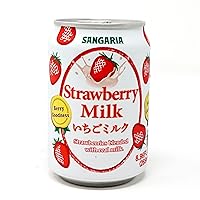 Strawberry Milk 8.96 Fl oz (Pack of 24)