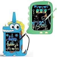 TEKFUN 4.5in NanoDoodle™ Kids Toys + 8.5in LCD Writing Tablet Dinosaur Toys
