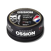 Barber Wax 5.30 Ounce (Pack of 1), Extra Hold, Premium Hair Styling Wax for Men, Natural Shine, Easy Application, Ideal for Various Styles, Long-Lasting, Water-Soluble, Pleasant Fragrance