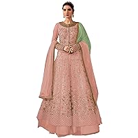 Indian Pakistani Wedding Wear Slit Anarkali Style Lehenga Suits Sewn Salwar Kameez Dress