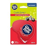 Glue Dots, Craft Dots Dot N' Go Dispenser, Double-Sided, 3/8