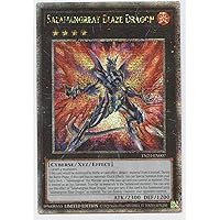 Salamangreat Blaze Dragon - TN23-EN007 - Quarter Century Secret Rare - Limited Edition