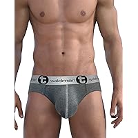 Wildmant Modal Big Boy Pouch Brief Silver Gray