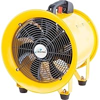 iLiving Utility High Velocity Blower, Fume Extractor, Portable Exhaust and Ventilator Fan (Utility 12