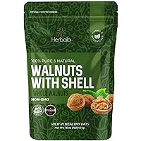 Walnuts in Shell 1lb, Walnuts Whole. Raw Walnuts Unsalted, Easy to Crack, Perfect for Snacking, Cooking or Baking, Packed in USA Whole Walnuts in Shell 16oz.