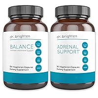 Dr. Brighten Balance Women's Hormone Support and Adrenal Support Dietary Supplements
