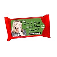 Did I Just Sht My Pants Wipes - Wet Wipes Weird Gifts for Friends Fart Gag Gifts Stocking Stuffers for Adults White Elephant