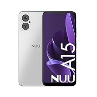 NUU A15 Unlocked Cell Phone, Compatible with Mint Mobile, T-Mobile, Metro pcs, Perfect for Teenagers, Dual SIM 4G, 6.5