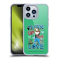 Officially Licensed Just Dance Drop The Beat Artwork Compositions Soft Gel Case Compatible with Apple iPhone 13 Pro and Compatible with MagSafe Accessories