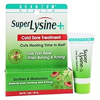Quantum Super Lysine Plus Cold Sore Treatment Cream - 0.25 Oz