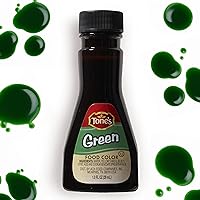 Tone's Green Food Coloring, 1.00 Ounce