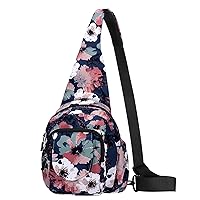 Unisex Sling Bag Small Crossbody Shoulder Backpack Outdoor Casual Back Pack for Adult