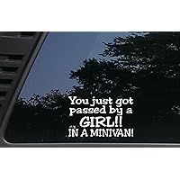 You Just Got Passed by a Girl!! in A Minivan! - White - 6