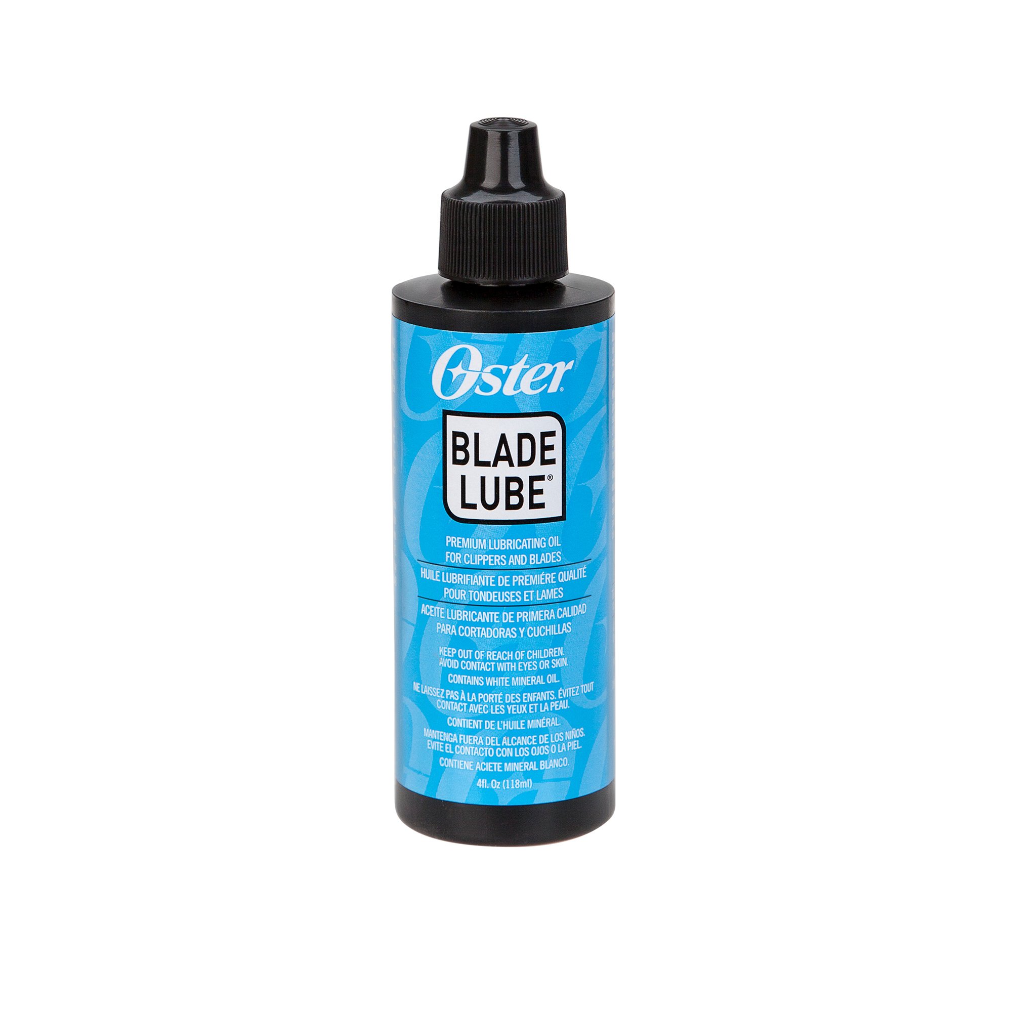 Oster Premium Blade Lube for Clippers and Blades, 4 Fluid Ounces (076300-104-000),Black