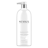Nexxus Clean and Pure Clarifying Shampoo, With ProteinFusion, Nourished Hair Care Silicone, Dye And Paraben Free 33.8 oz