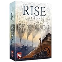 Capstone Games Rise, City Building Game, Ages 14+, 2-4 Players, 60 Mins