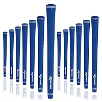 Velour Golf Grips for Men, Women, Juniors, 13 Pack Undersize, Standard, Midsize, Oversize, & Jumbo High-Performance Replacement Golf Club Grips, Choose 6 Colors with or without Grip Tape