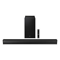 SAMSUNG B550D 3.1ch Soundbar w/DTS Virtual:X, Built-in Center Speaker, Subwoofer with Bass Boost, Adaptive Sound Lite, Game Mode, Bluetooth with Alexa Built-in, HW-B550D/ZA (Newest Model)