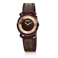 Women Analog-Digital Automatic Watch with Metal Strap wf15r013zsb, Multicoloured, 28mm, Strip