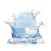 Hydrate& Replenish EYE CREAM- Gel Hydrator-Cream with Hyaluronic Acid & Marine Extracts, attracts moisture to the skin Algae And Seaweed Extracts to revitalize dull looking skin 0.5 Oz