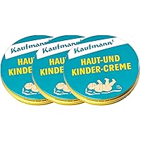 Kaufmann's 3 x 75 ml Care Cream Skin and Children Cream/Germany#