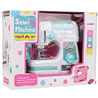 Children Sewing Machine Toy,Portable Electric Medium Size Sewing Machine Toys Kids Beginners