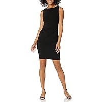 Sleeveless Sheath Starburst Detail – Women’s Casual Dresses with Professional Flair