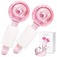 Ice Globes for Facials, Globes, Face Massager, Tools, Facial Cooling Neck & Eyes, Daily Beauty, Tighten Skin, Anti Ageing, Reduce Puffy and Wrinkle