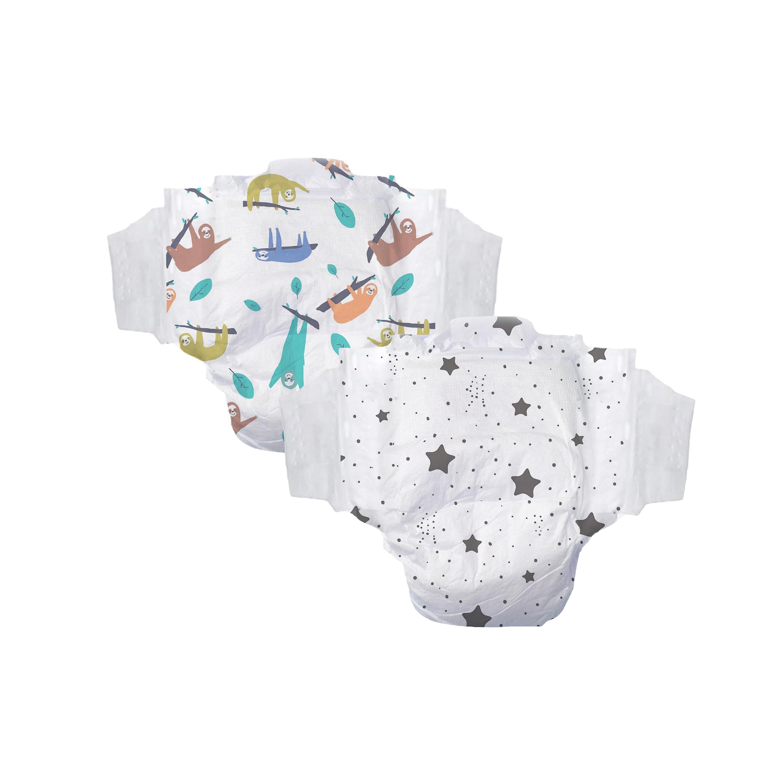 Hello Bello Diapers, Size NB (Up to 10 lbs) - 96 Count of Premium Disposable Baby Diapers in Umbrella & Koala Kids Designs - Hypoallergenic with Soft, Cloth-Like Feel