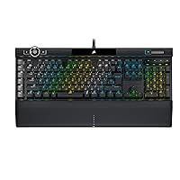 CORSAIR K100 RGB Flagship Mechanical Gaming Keyboard CH-912A014-JP Japanese Arrangement, Cherry MX Axis, Axon Hyper-Processing Technology, PBT Double Schottky Cap