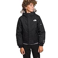 THE NORTH FACE Boys' Gotham Insulated Jacket, TNF Black 2, Large