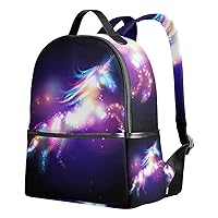 Unicorn Backpack for Girls Age 4-10,Cartoon Unicorn Bookbag Lightweight Schoolbag for Kid 1th 2th 3th Grade