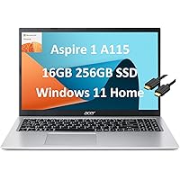 acer Aspire 1 Home & Student Slim Laptop (15.6