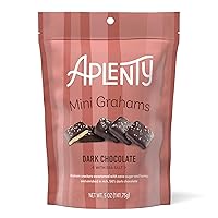 Amazon Brand, Aplenty Dark Chocolate Mini Grahams, 5 Oz