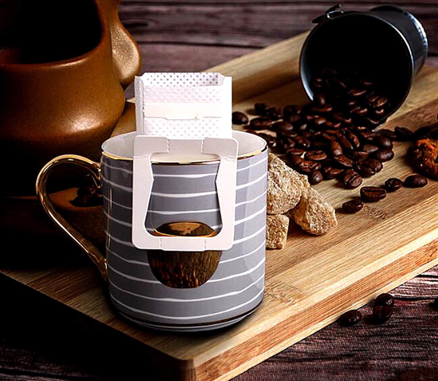 China Drip Coffee Filter Bag With Hanging Ear supplier and Manufacturer and  Exporter | Wish