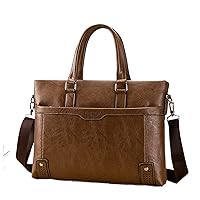 Mens Briefcase Male Briefcase Shoulder Bag Office Bag Handbag Men Briefcase Leather Handbag BagMen Business Bag Briefcase Purse