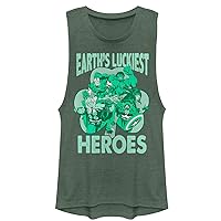 Marvel Classic Luck of The Hero Women's Muscle Tank