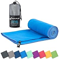 Travel Towel - Compact & Ultra Soft Microfiber Camping Towel - Quick Dry Towel - Super Absorbent & Lightweight for Sports, Beach, Gym, Backpacking, Hiking and Yoga
