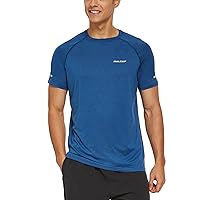 BALEAF Men's Running Workout Shirts Short Sleeve Athletic T-Shirt Quick Dry