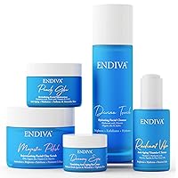 Revival Collection Skin Essential Bundle - Includes Face Wash, Face Exfoliator, Face Moisturizer, Face Serum & Eye Cream - Maintain Bright, Smooth, Healthy Skin