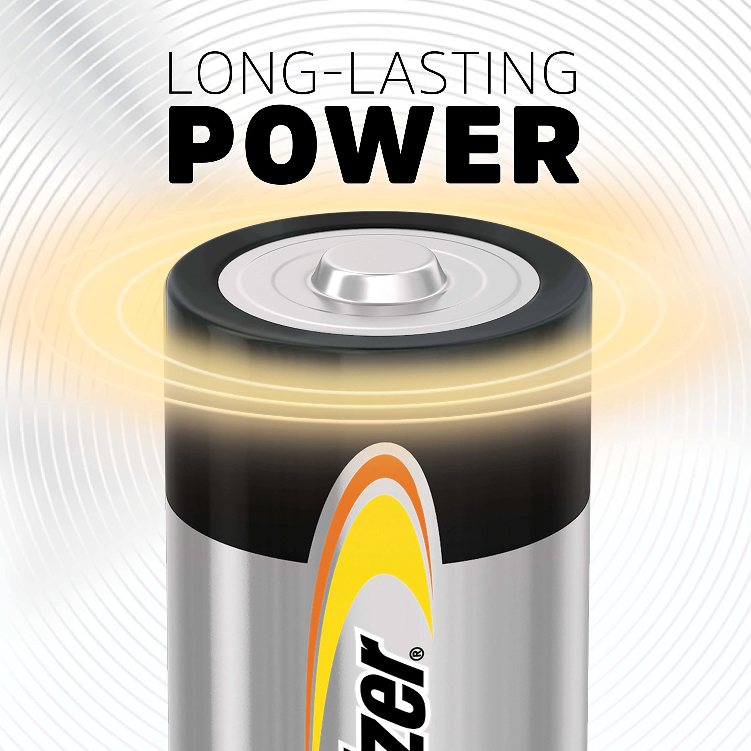 Energizer Alkaline Power C Batteries (12 Pack), Long-Lasting Alkaline C Cell Batteries - Packaging May Vary