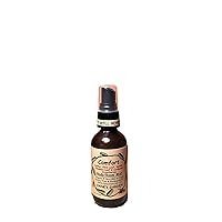 COMFORT Aromatherapy Body Room Mist Spray - Coffee, Clove Leaf, Vanilla, Cinnamon Leaf & Cardamom - Organic, Biodegradable, Vegan,100% Pure Essential Oils, Non GMO (2 oz / 59.2 ml)