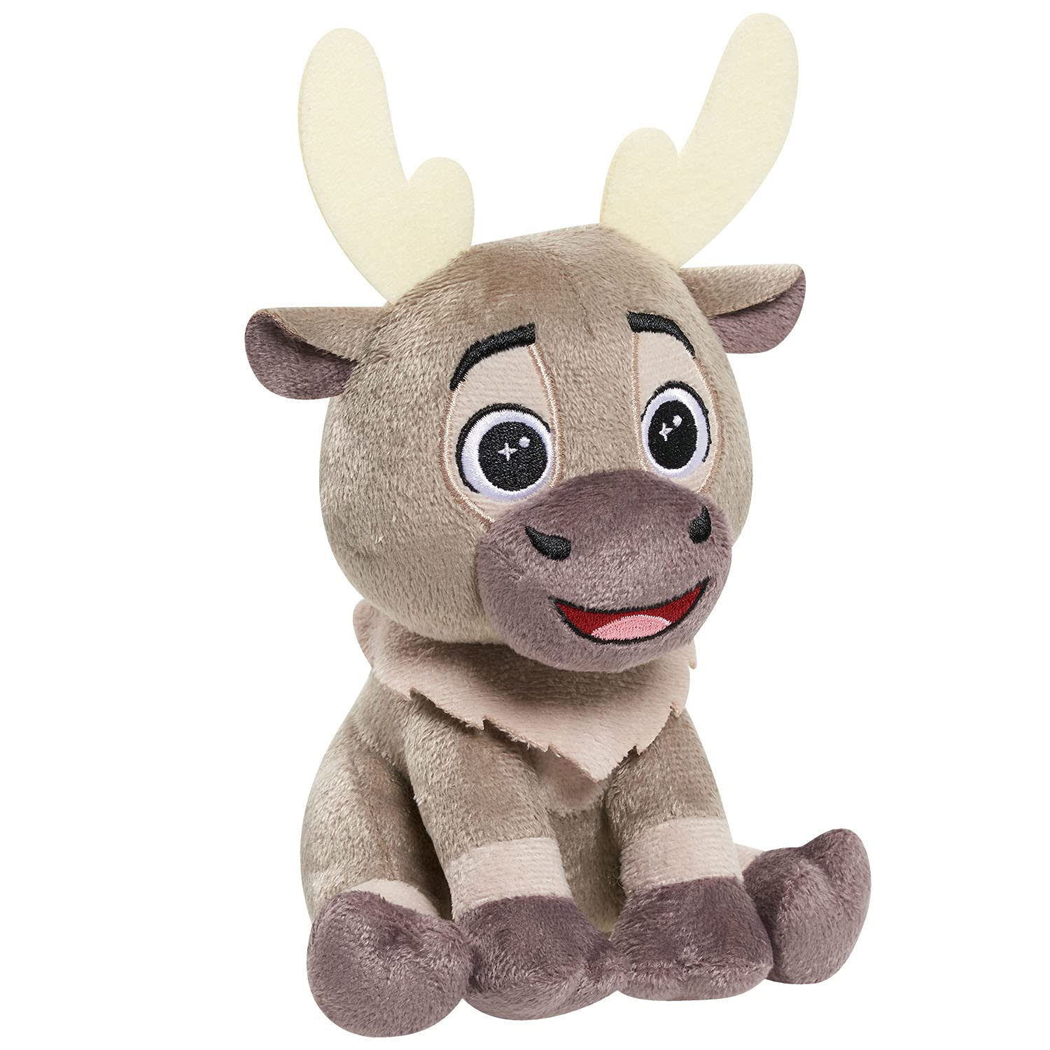 Disney Frozen Talking 6 Inch Small Plushie Toy, Sven, Stuffed Animal, Reindeer, Officially Licensed Kids Toys for Ages 3 Up by Just Play