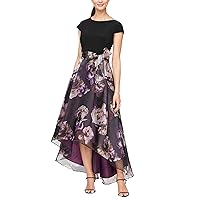 S.L. Fashions Women's Floral Print Skirt Dress 9141206