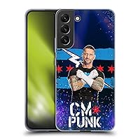 Head Case Designs Officially Licensed WWE Portrait CM Punk Soft Gel Case Compatible with Samsung Galaxy S22+ 5G