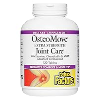 OsteoMove Joint Care, Extra Strength Support for Joint and Bone Health, Non-GMO, 120 tablets (60 servings)